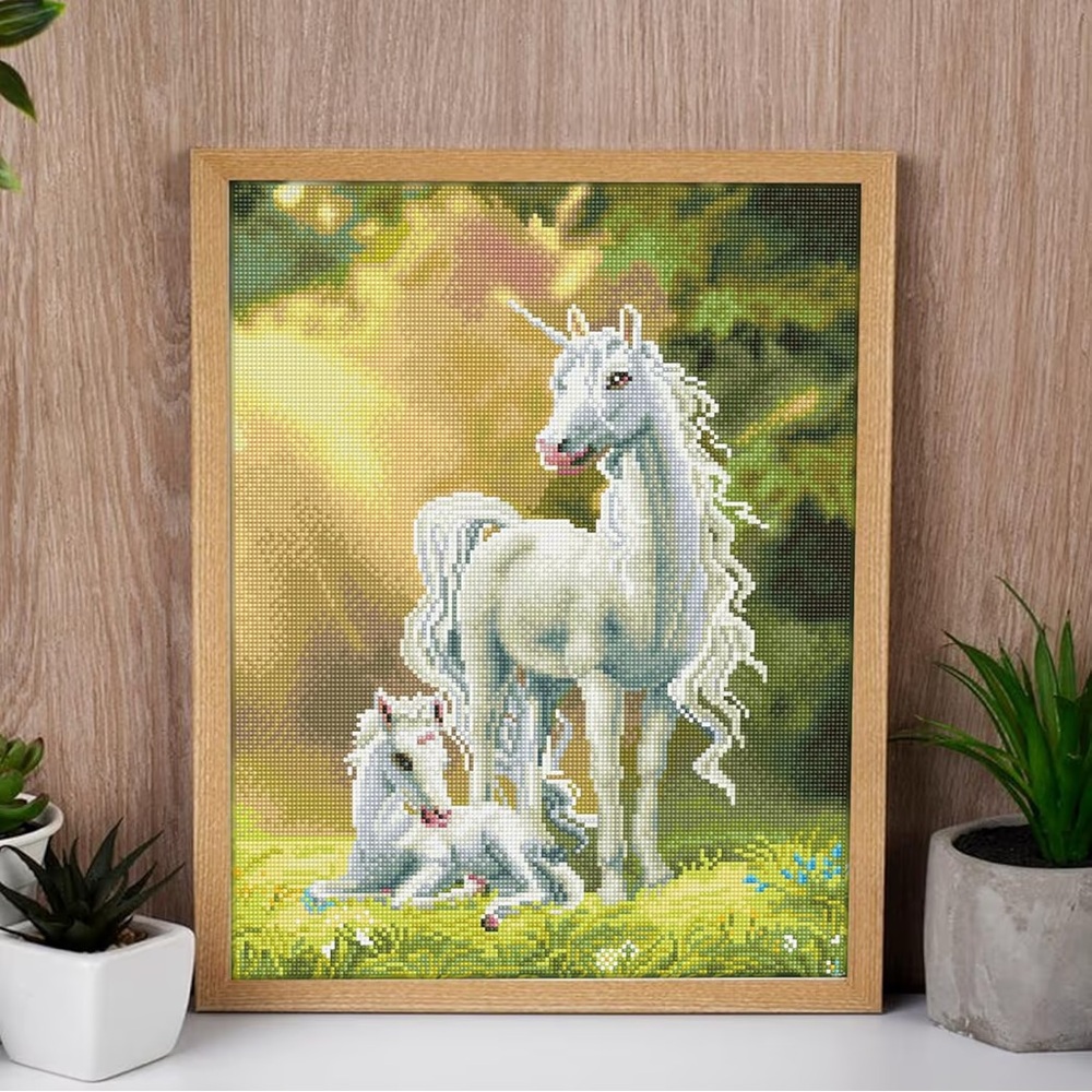 New DIAMOND ART BY LEISURE ARTS unicorn